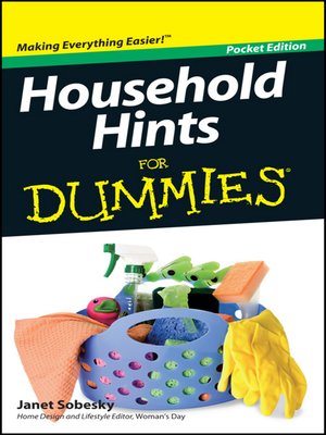 cover image of Household Hints For Dummies